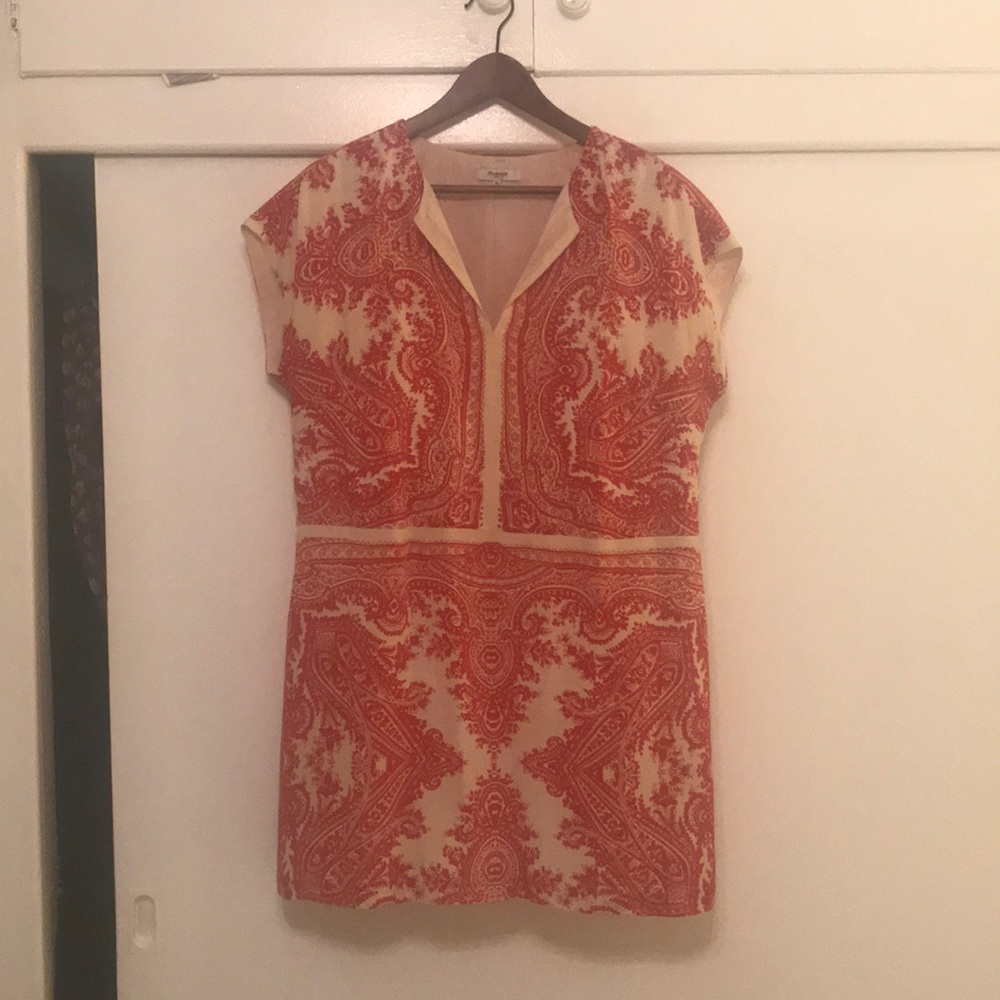 Red Shift dress from Madewell